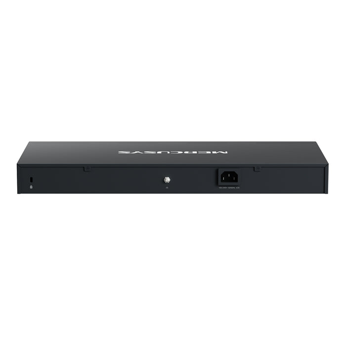 28-Port Gigabit Rackmount Switch with 24-Port PoE+