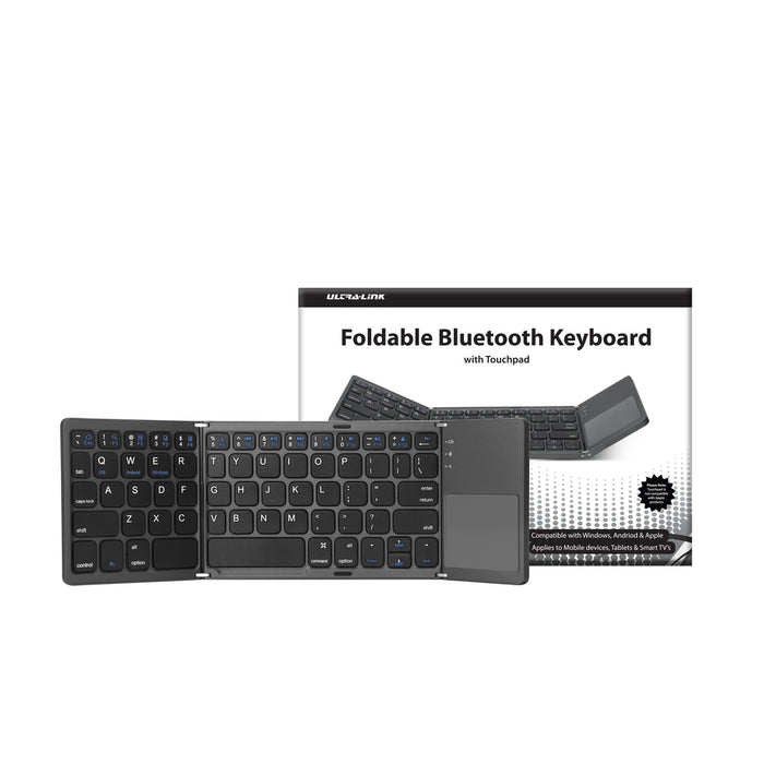 Ultra-Link Foldable Bluetooth Keyboard & Touchpad