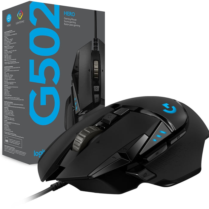 G502 Hero - Gaming Mouse – Wired USB – Black