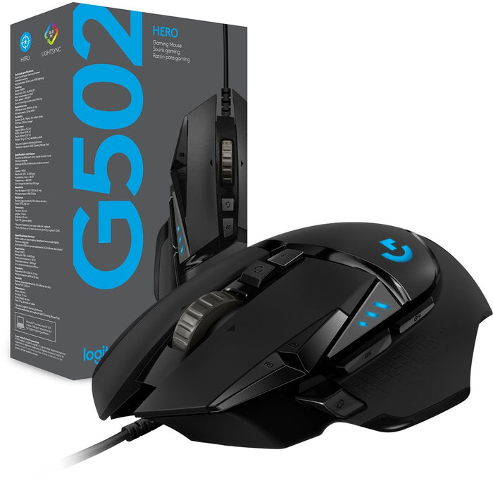 G502 Hero - Gaming Mouse – Wired USB – Black
