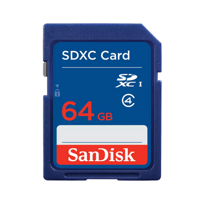 SanDisk 64GB SDHC Class 4 Memory Card