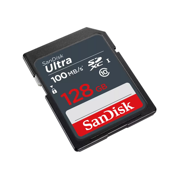 SanDisk Ultra 128GB SDXC Memory Card 100MB/s