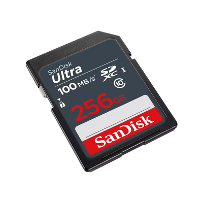 SanDisk Ultra 256GB SDXC Memory Card 100MB/s
